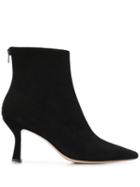 Leqarant Two Tone Ankle Boots - Black