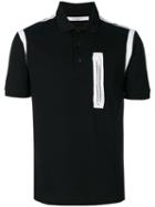 Givenchy - Contrast Trim Polo Shirt - Men - Cotton/polyester/polyurethane - L, Black, Cotton/polyester/polyurethane