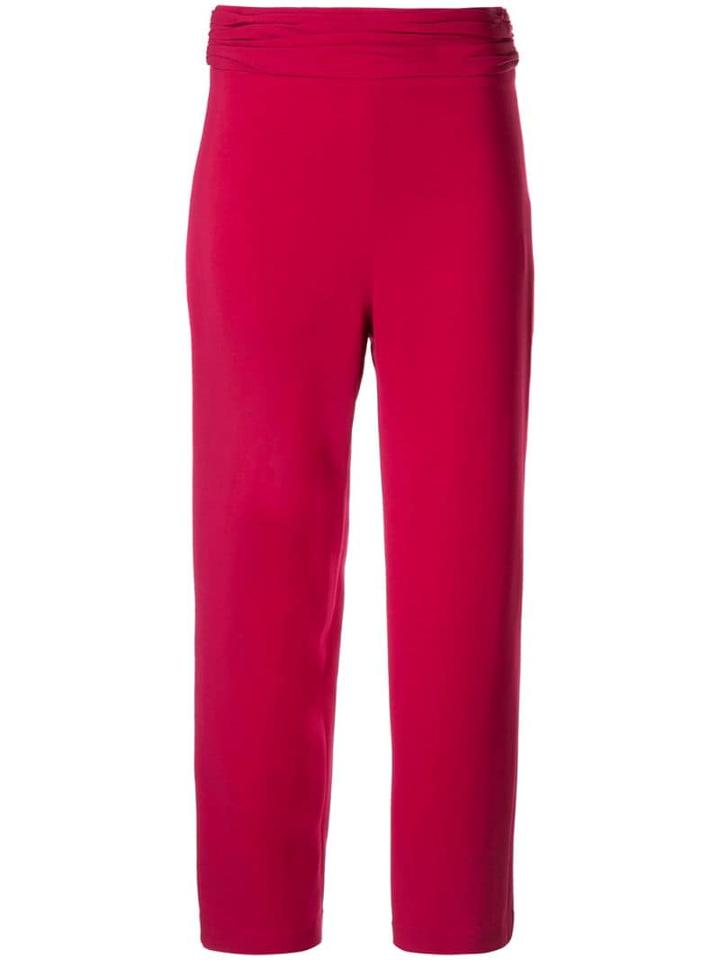 Cushnie Cropped Trousers - Red