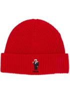 Polo Ralph Lauren Holiday Ribbed-knit Beanie - Red