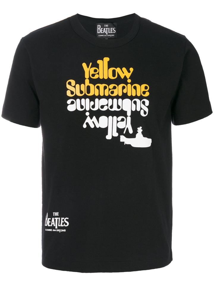 Comme Des Garçons Play Beatles T-shirt - Black