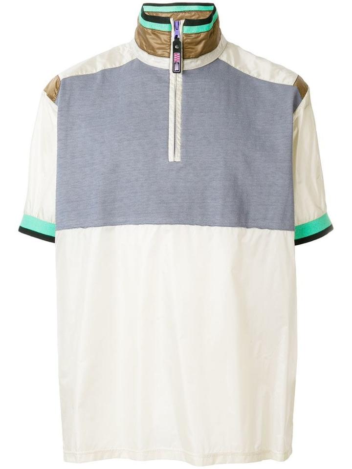 Lanvin Colour Block T-shirt - Neutrals