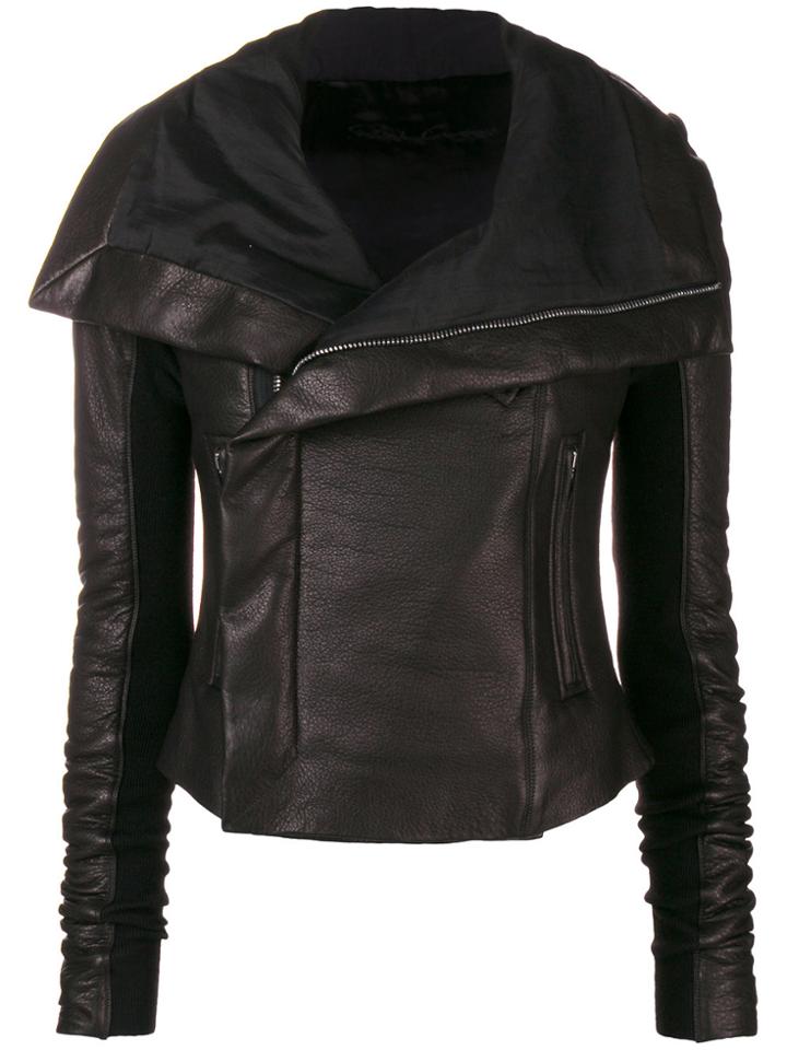 Rick Owens Forever Biker Jacket - Black