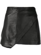 Zadig & Voltaire Fashion Show Wrap-style Mini Skirt - Black