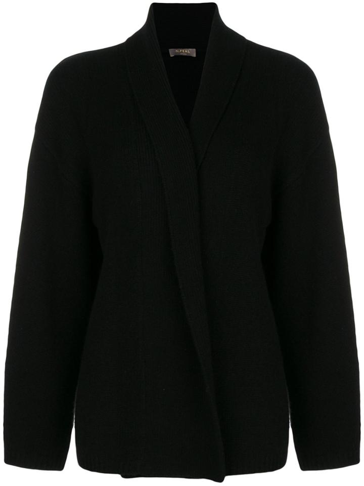 N.peal Knit Cardigan - Black