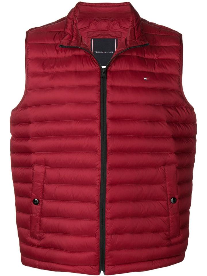 Tommy Hilfiger Down-padded Gilet - Red