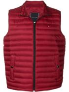 Tommy Hilfiger Down-padded Gilet - Red