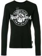 Philipp Plein New York Print T-shirt - Black