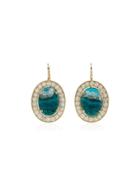 Andrea Fohrman Opal And Diamond Earrings - Gold