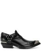 Balenciaga Santiag Jive Smooth Loafers - Black