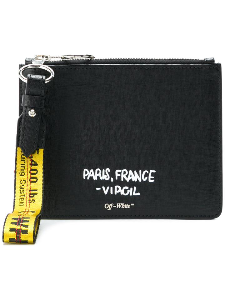 Off-white For Display Only Pouch - Black