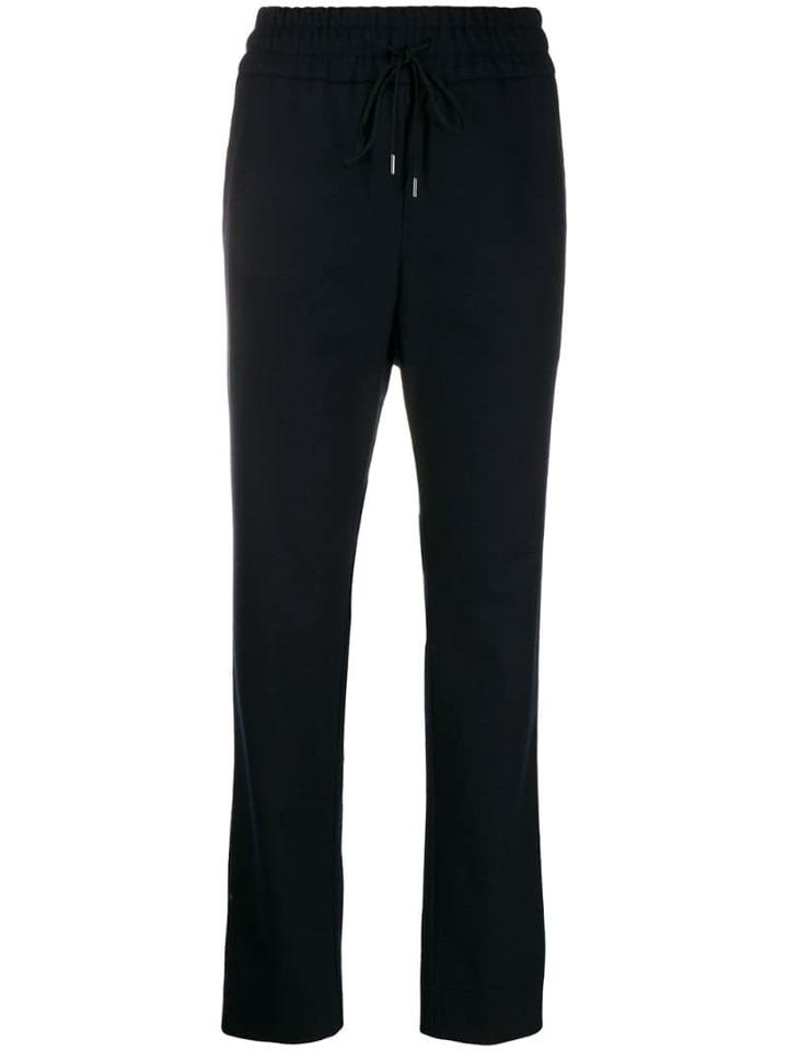 Odeeh Cropped Track Trousers - Blue