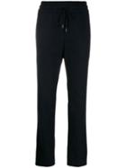 Odeeh Cropped Track Trousers - Blue