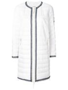 Ermanno Scervino Quilted Coat - White