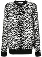 Givenchy Leopard Print Sweatshirt - Black
