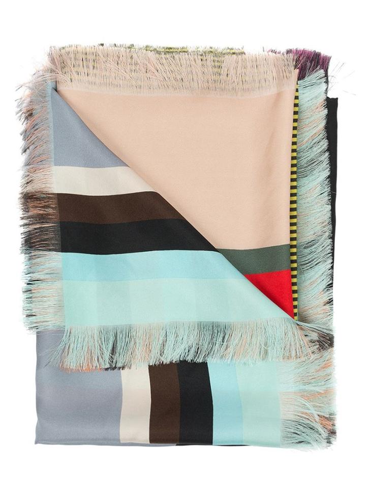 Pierre-louis Mascia Striped Scarf, Adult Unisex, Silk