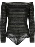 Tadashi Shoji Off Shoulder Top - Black