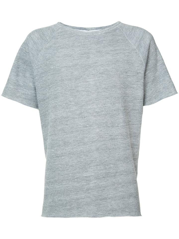Katama - Raglan T-shirt - Men - Cotton/polyester/rayon - Xxl, Grey, Cotton/polyester/rayon