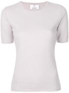 Allude Short Sleeve Jumper - Nude & Neutrals