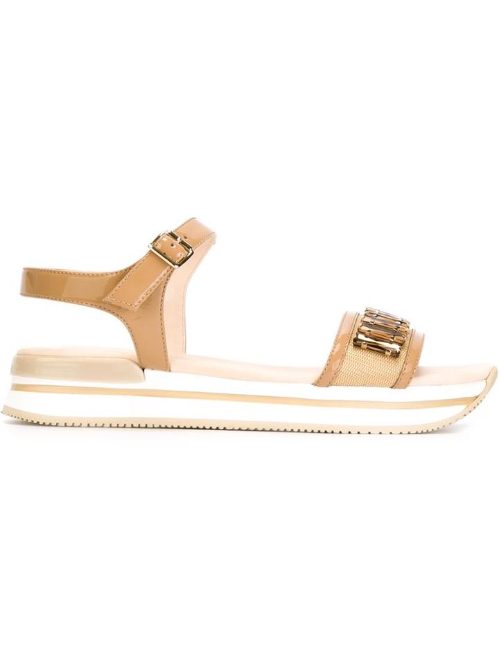 Hogan Embellished Sandals