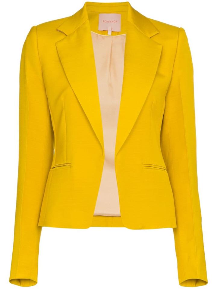Roksanda Indo Blazer - Yellow & Orange