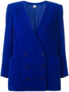 Emanuel Ungaro Vintage Boxy Fit Jacket - Blue