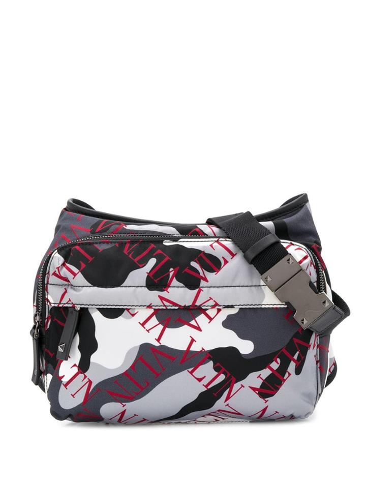 Valentino Valentino Garavani Camouflage Logo Belt Bag - Grey