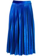 Fabiana Filippi Pleated Midi Skirt - Grey