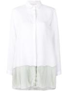 Fabiana Filippi Stained-effect Shirt - White