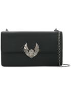 Frankie Morello Flap Shoulder Bag - Black