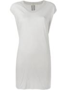 Rick Owens V-neck T-shirt, Women's, Size: 42, Nude/neutrals, Cotton