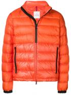 Moncler Short Puffer Jacket - Orange