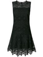 Ermanno Scervino Lace Shift Dress - Black