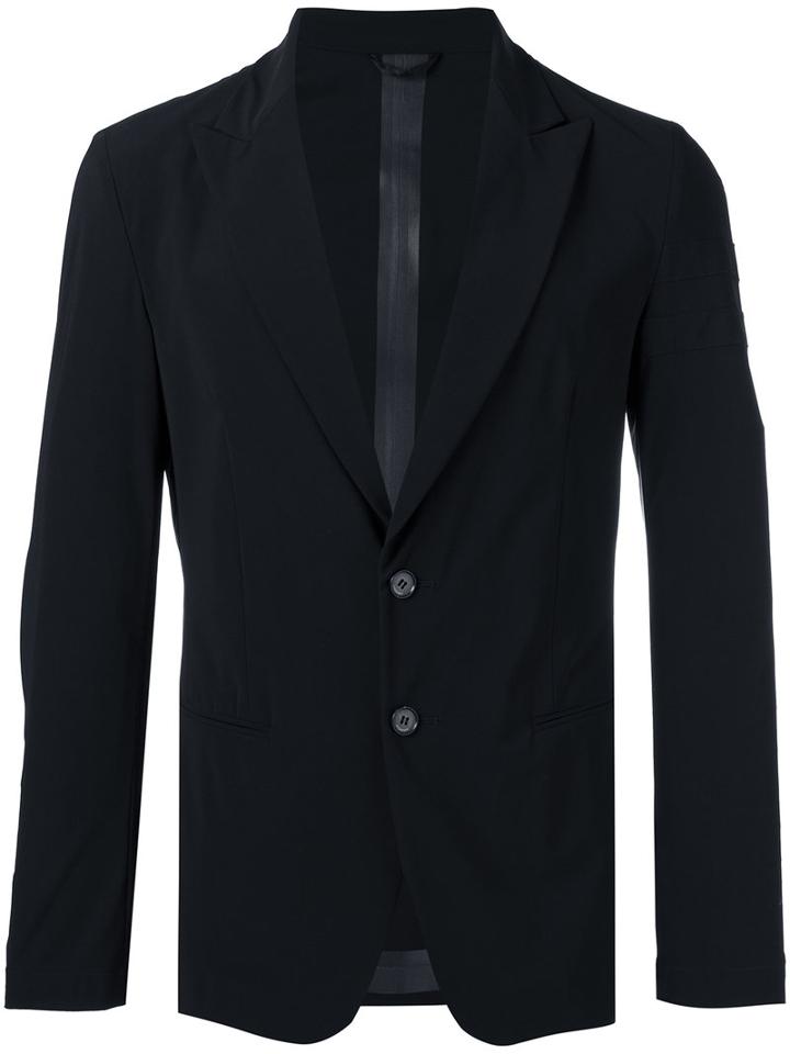 Hydrogen Single-breasted Blazer, Men's, Size: 52, Black, Polyimide/spandex/elastane