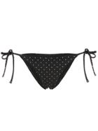 Matteau String Bikini Bottoms - Black