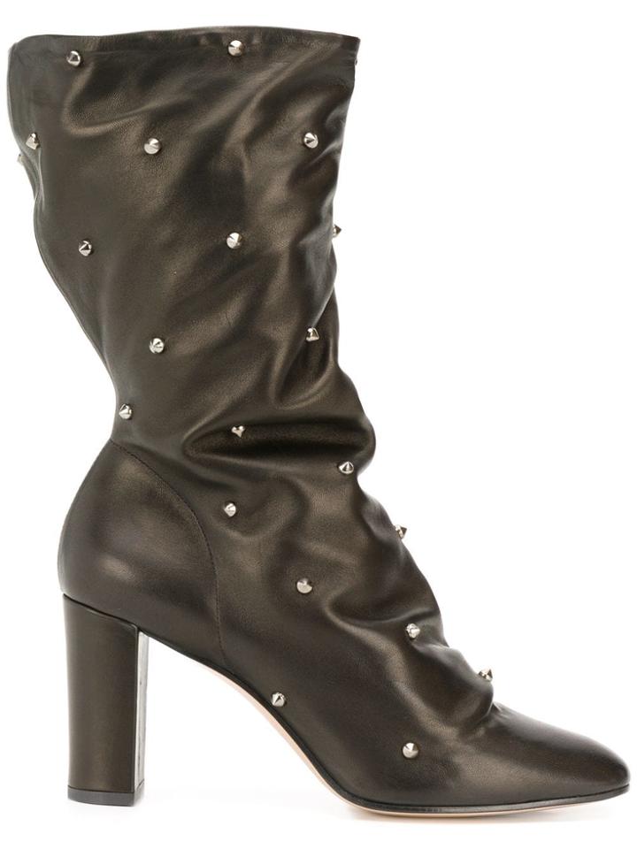 Marc Ellis Stud Detail Boots - Black