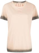 Nº21 Dyed Sleeve T-shirt - Brown