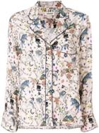 Zadig & Voltaire Printed Shirt - Pink & Purple