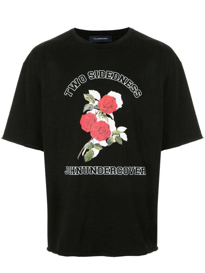 John Undercover Logo T-shirt - Black