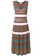 Vivienne Westwood Sleeveless Knitted Dress - Brown