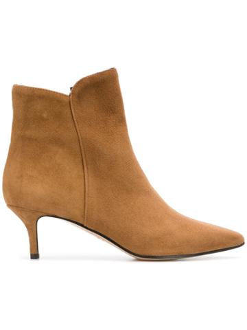 Marc Ellis Cut Out Ankle Boots - Brown