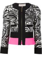 Emilio Pucci Zipped Jacquard Jacket
