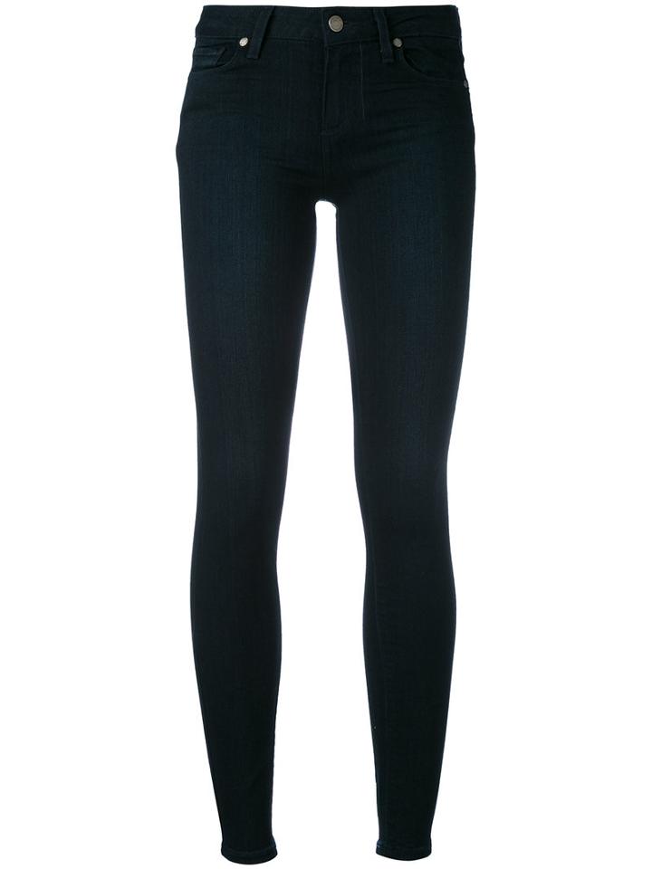 Paige - Skinny Jeans - Women - Cotton - 27, Blue, Cotton