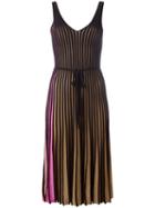 Kenzo Ribbed Dress, Women's, Size: Xs, Nude/neutrals, Viscose/cotton