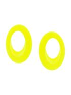 Ribeyron Oval Earrings - Yellow & Orange