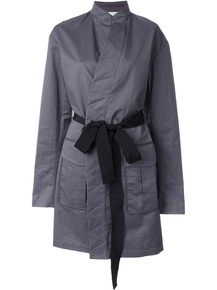 A.f.vandevorst Dateless Dress, Women's, Size: 38, Grey, Cotton/linen/flax