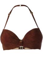 Marlies Dekkers Puritsu Push Up Bikini Top - Brown