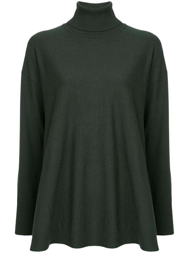 Le Ciel Bleu Roll Neck Jersey - Green