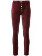 Paige Hoxton Skinny Trousers - Red