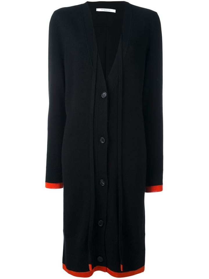 Givenchy Contrast Trim Knitted Dress